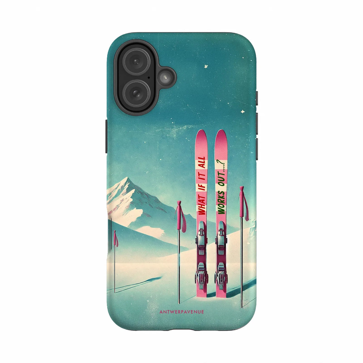What If It All Works Out - Case - iPhone 16 Plus mockup