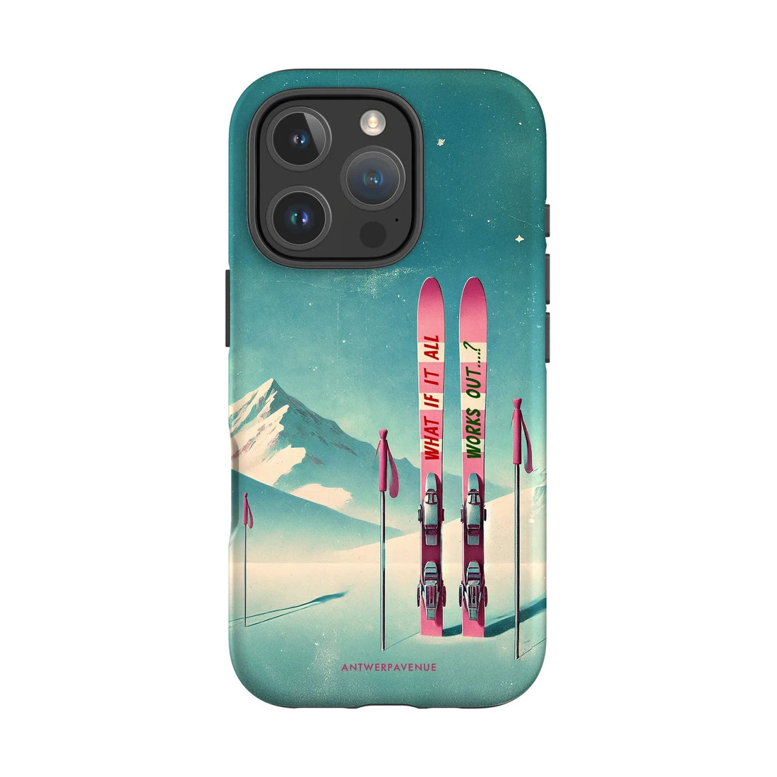 What If It All Works Out - Case - iPhone 16 Pro mockup