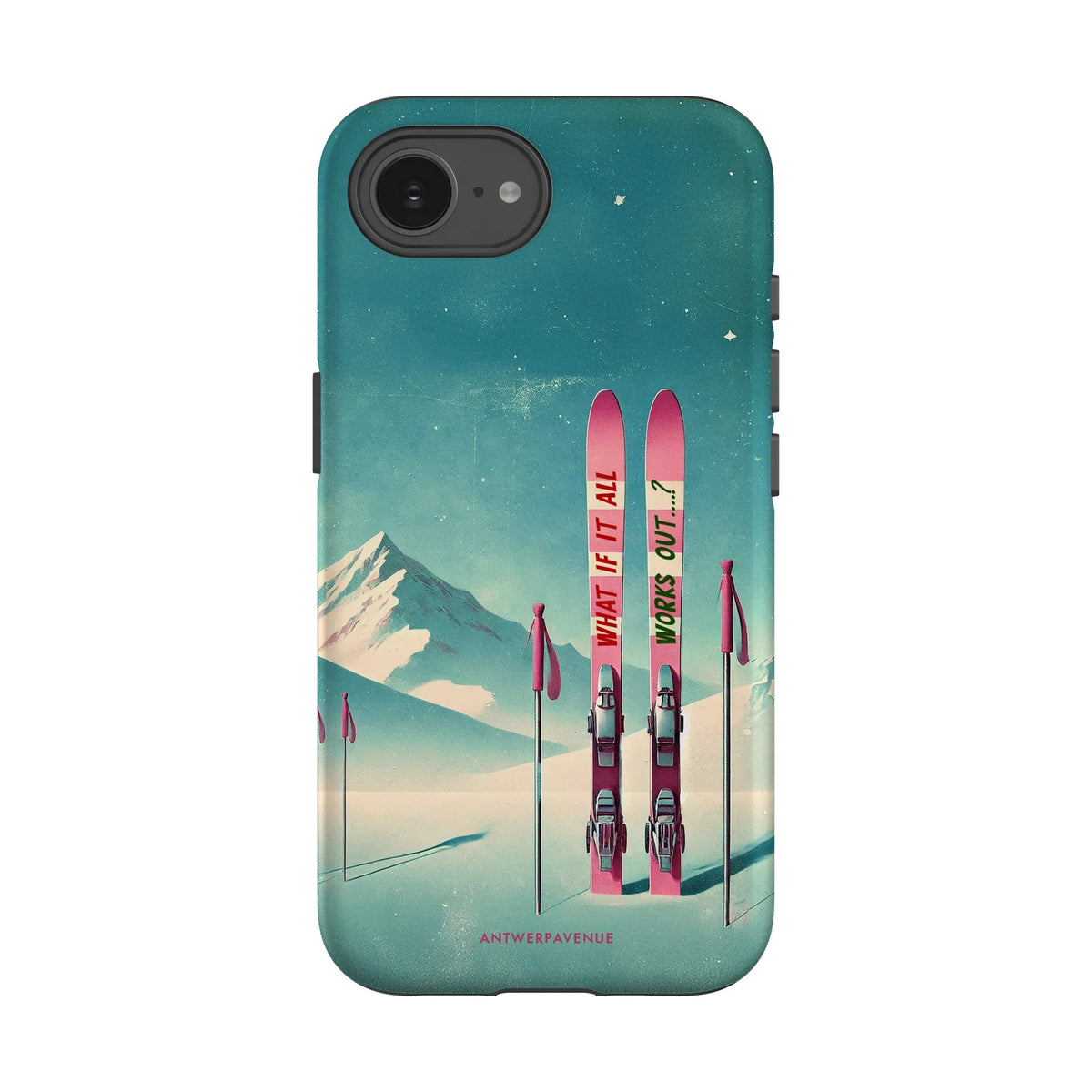 What If It All Works Out - Case - iPhone 16e mockup