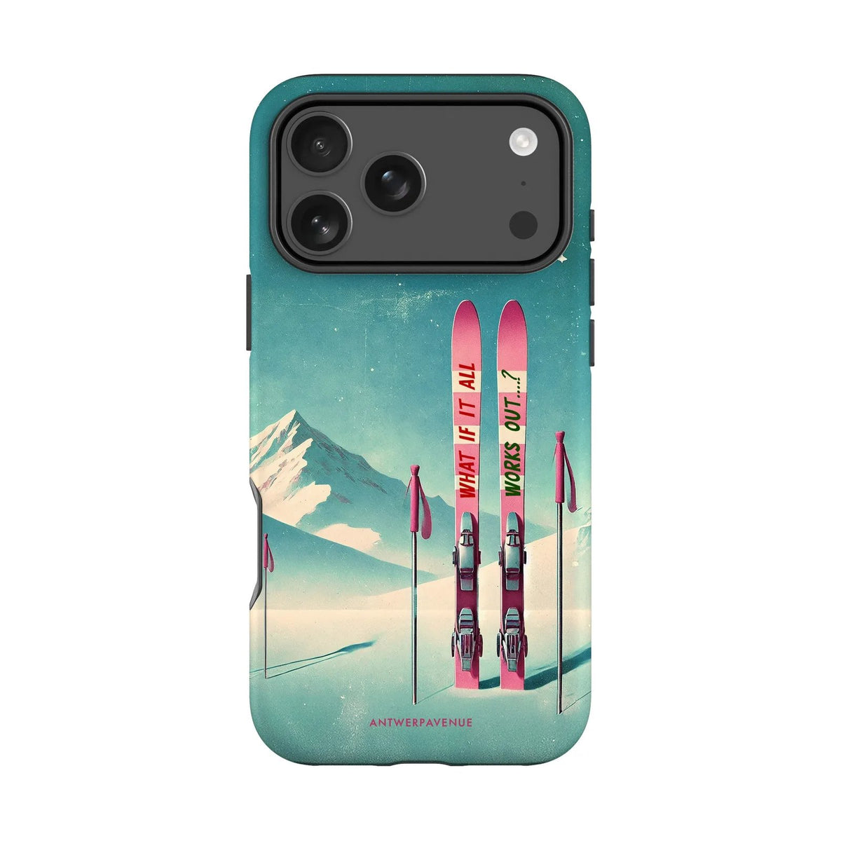 What If It All Works Out - Case - iPhone Pro mockup