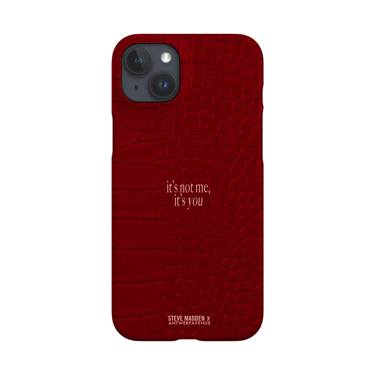 It's not me, it's you - Case - iPhone 15 Plus Snap mockup
