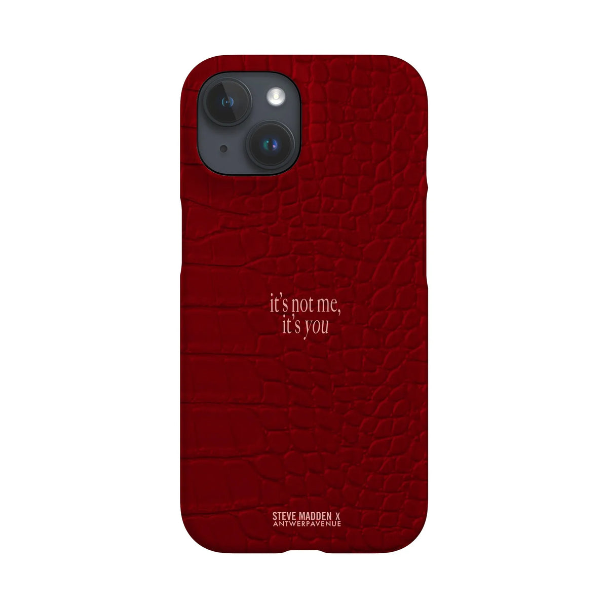 It's not me, it's you - Case - iPhone 15 Snap mockup