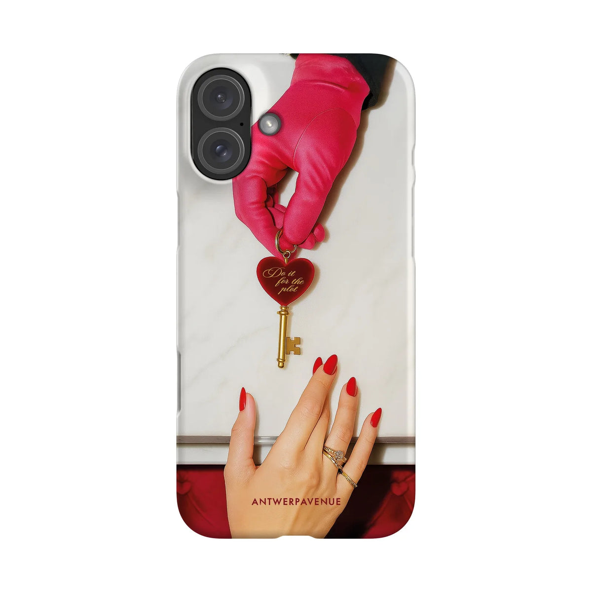 Do it for the plot - Case - iPhone 16 Plus Snap mockup