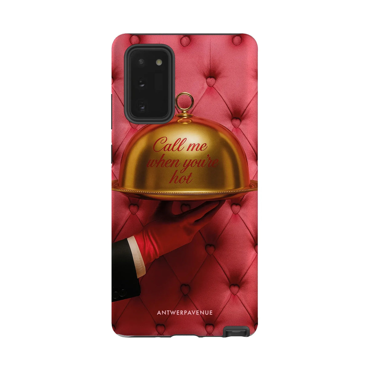 Call me when you're hot - Case - Galaxy Note 20 mockup