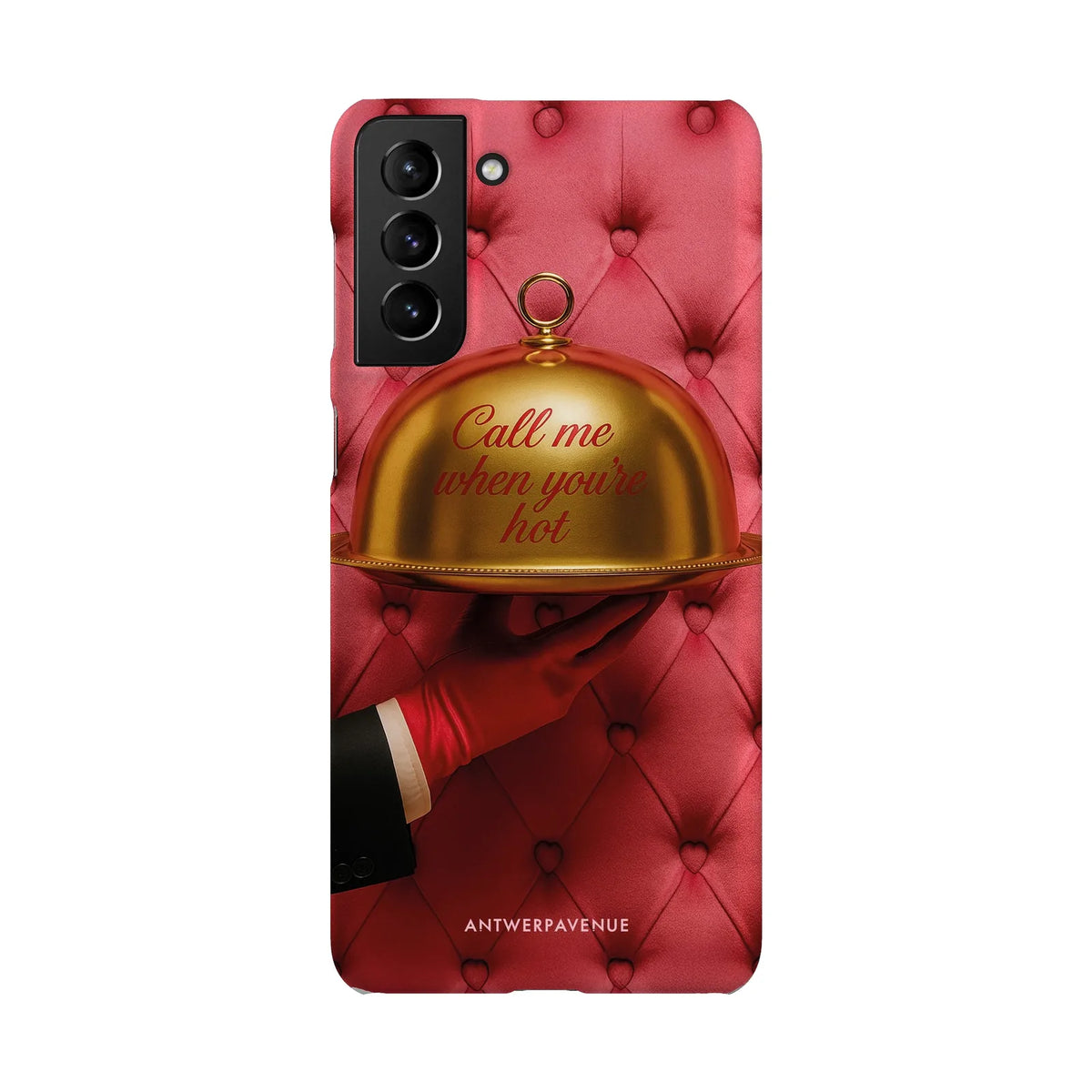 Call me when you're hot - Case - Galaxy S21 Plus Snap mockup