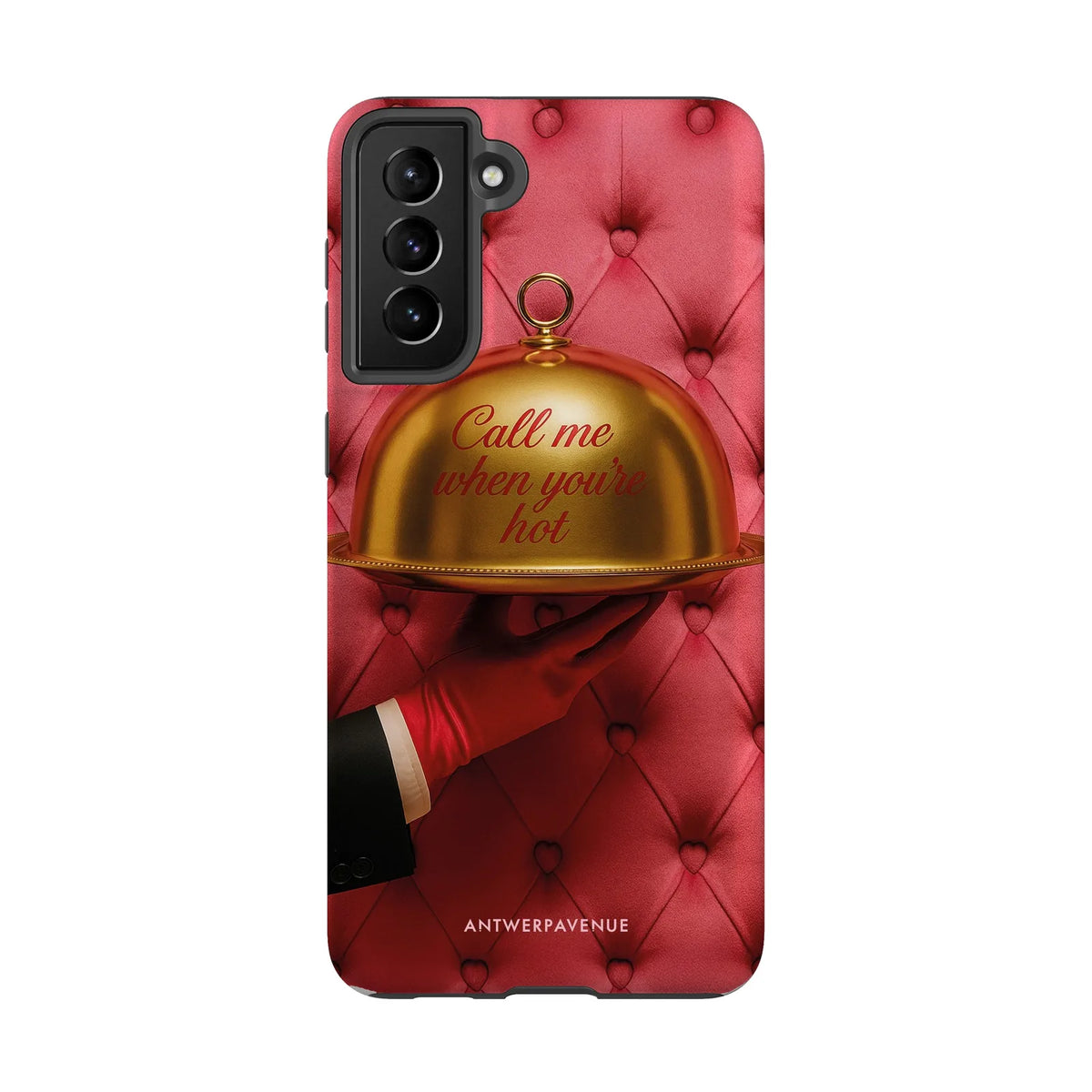 Call me when you're hot - Case - Galaxy S21 Plus mockup