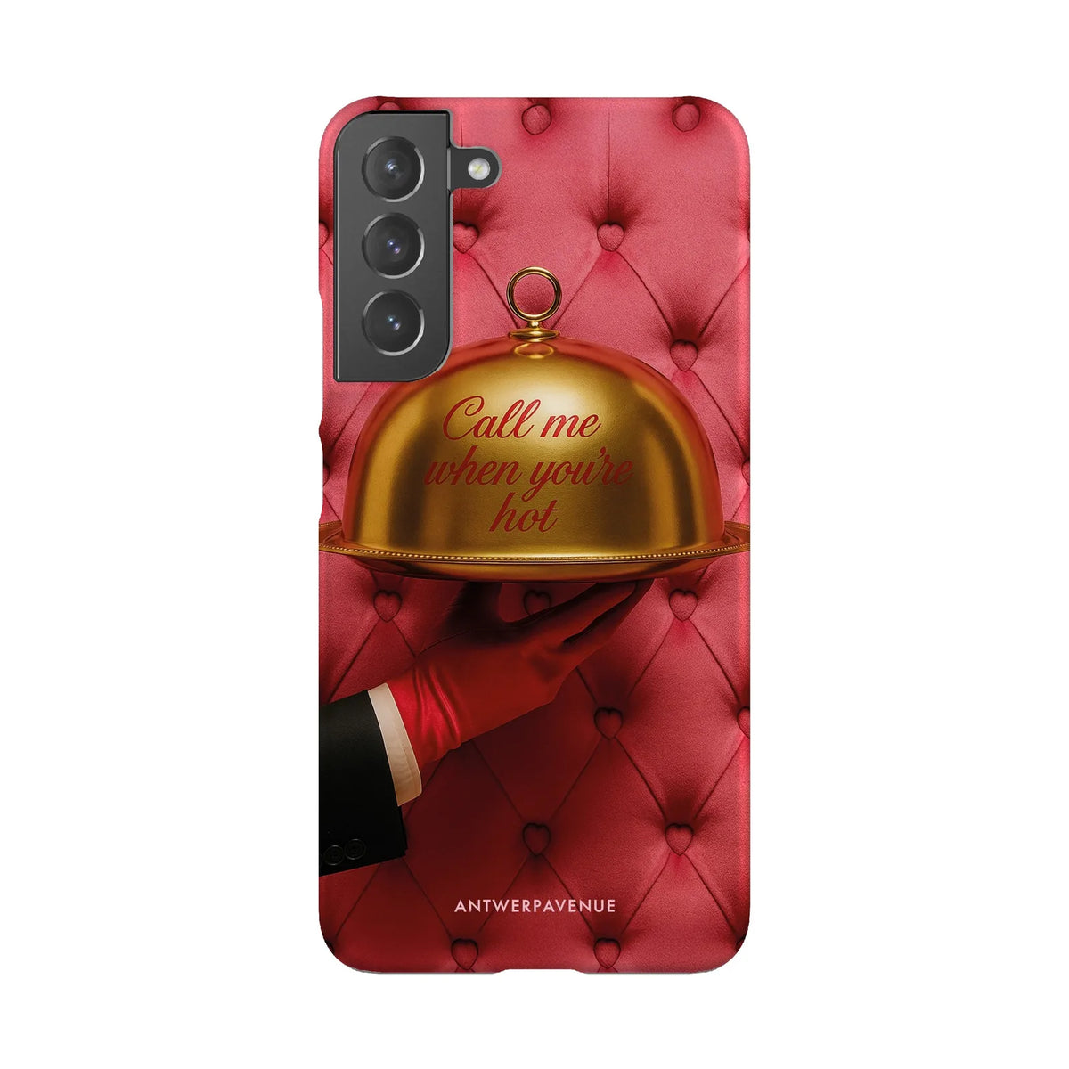 Call me when you're hot - Case - Galaxy S22 Plus Snap mockup