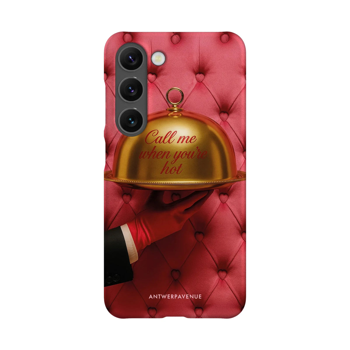 Call me when you're hot - Case - Galaxy S23 Snap mockup