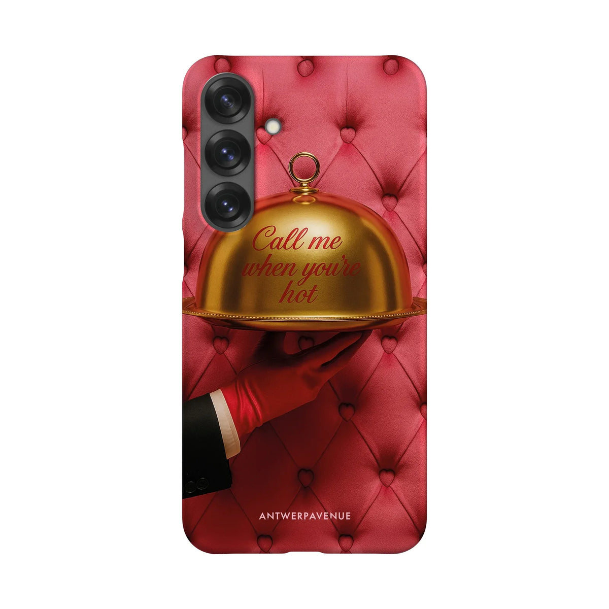 Call me when you're hot - Case - Galaxy S25 Plus Snap mockup