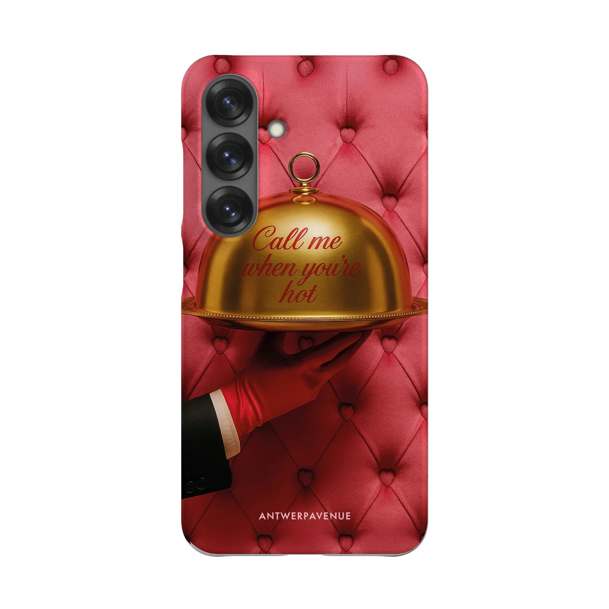 Call me when you're hot - Case - Galaxy S25 Snap mockup