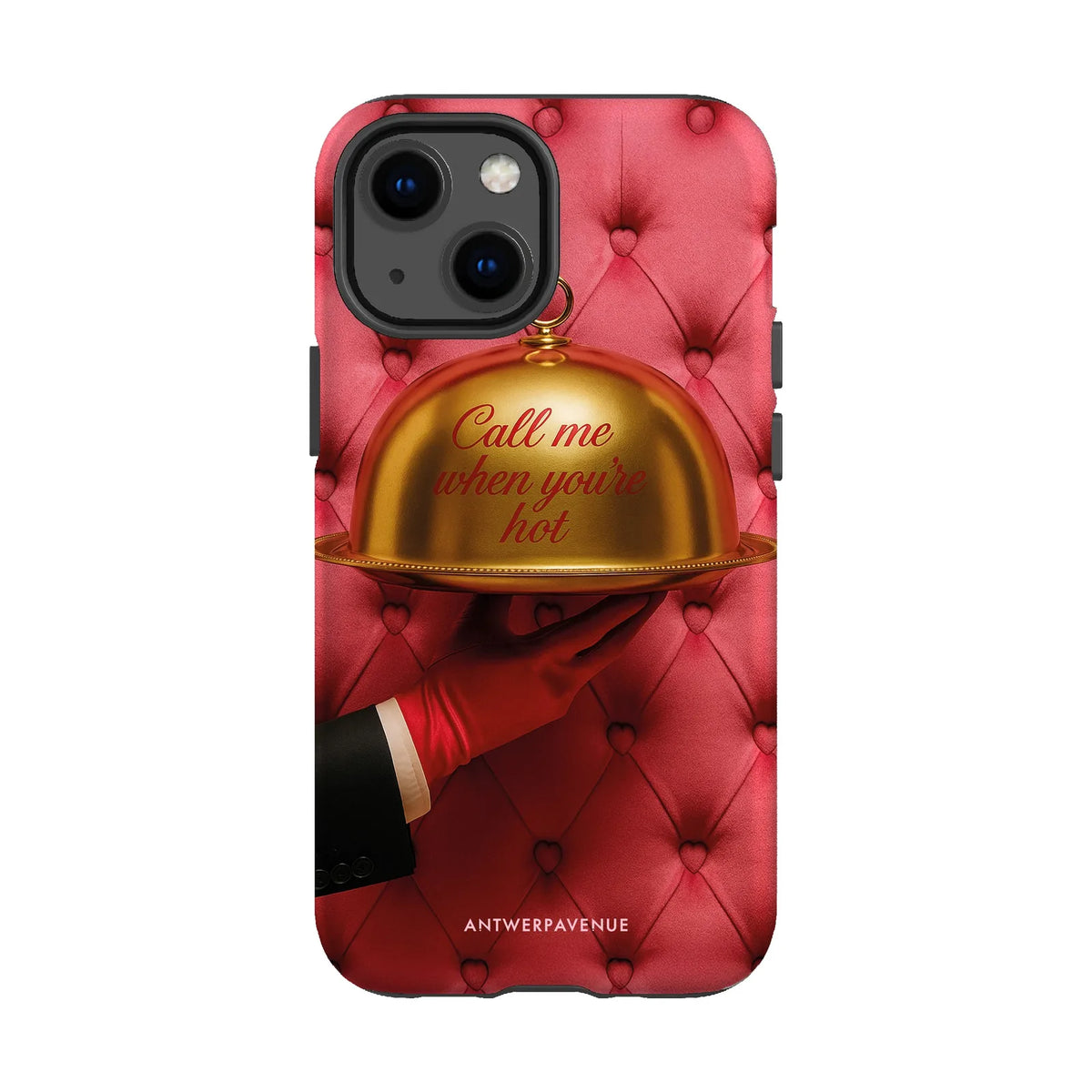 Call me when you're hot - Case - iPhone 13 Mini mockup