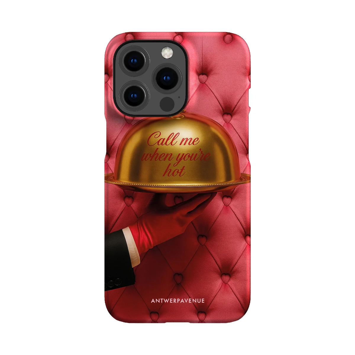 Call me when you're hot - Case - iPhone 13 Pro Snap mockup