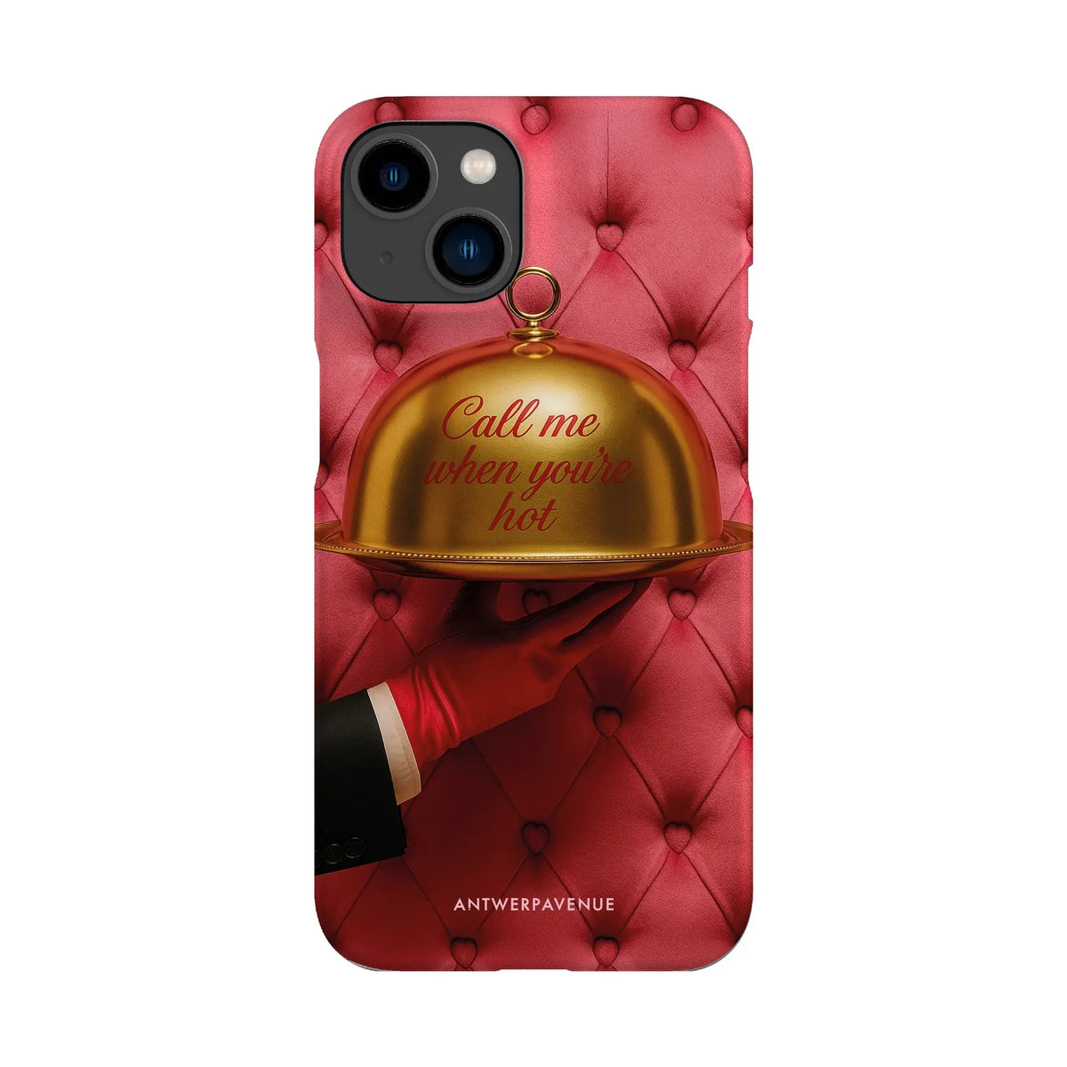 Call me when you're hot - Case - iPhone 14 Snap mockup