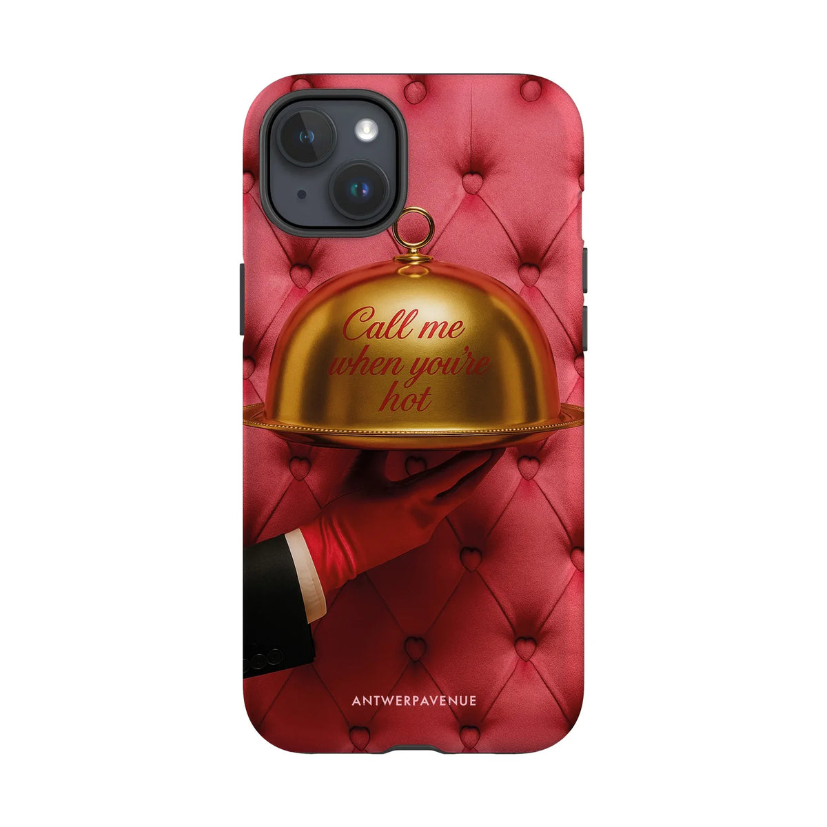 Call me when you're hot - Case - iPhone 15 Plus mockup
