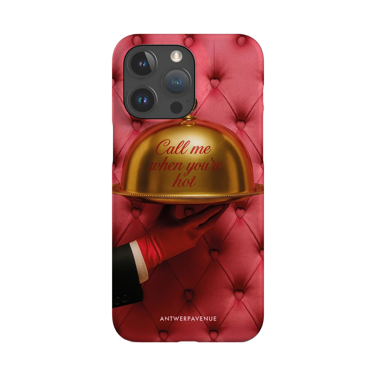 Call me when you're hot - Case - iPhone 15 Pro Max Snap mockup