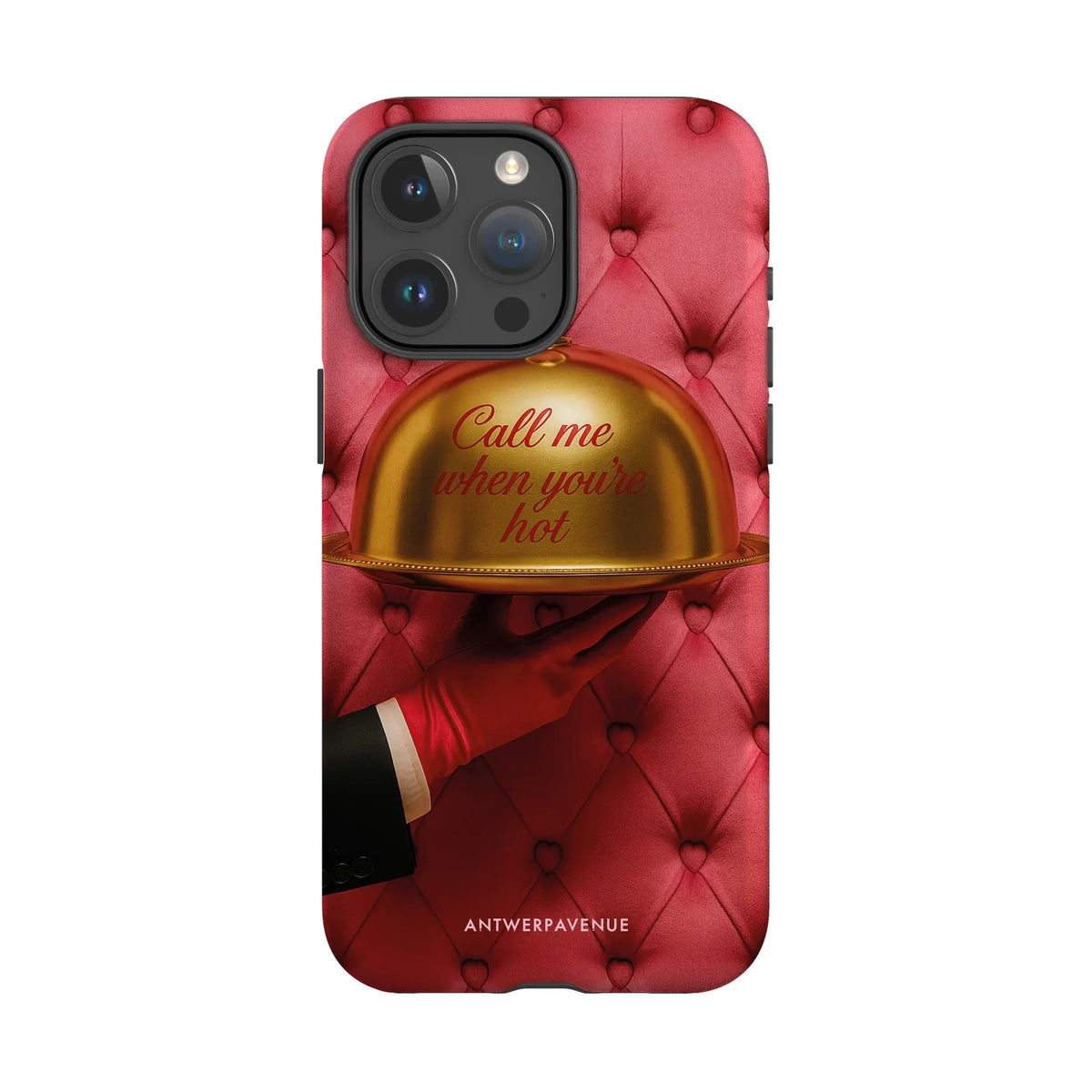 Call me when you're hot - Case - iPhone 15 Pro Max mockup