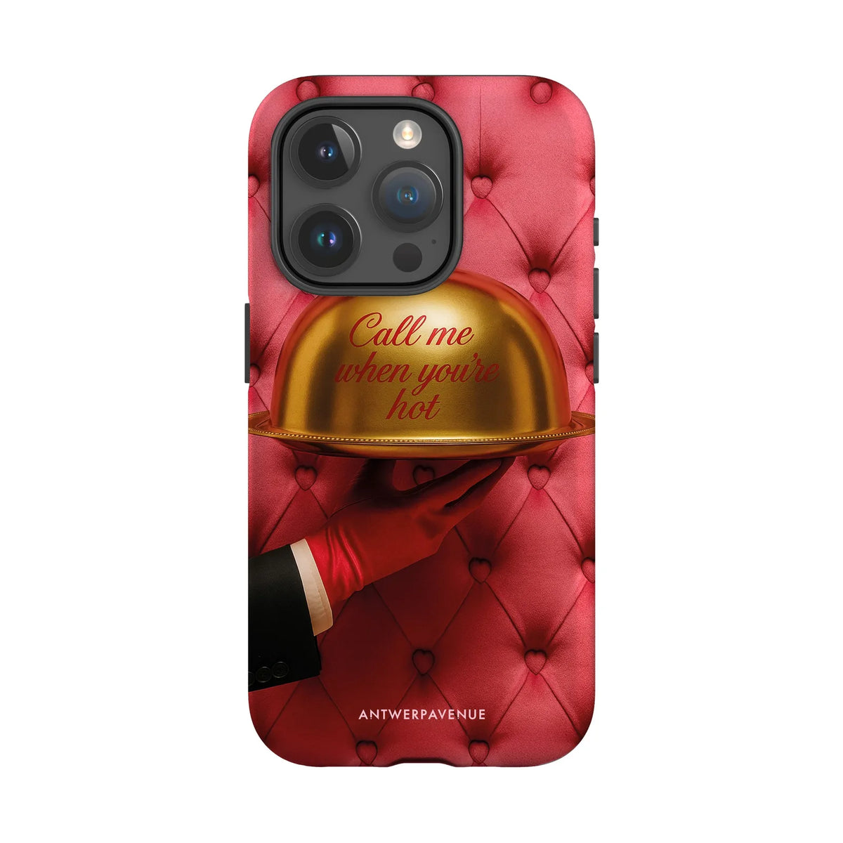 Call me when you're hot - Case - iPhone 15 Pro mockup