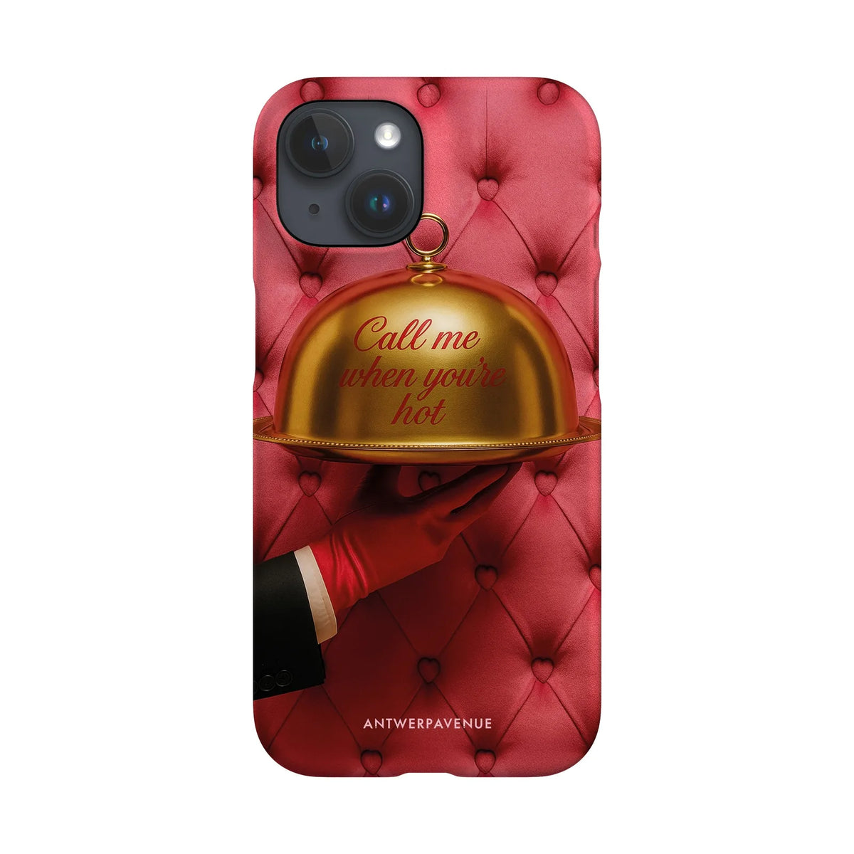 Call me when you're hot - Case - iPhone 15 Snap mockup