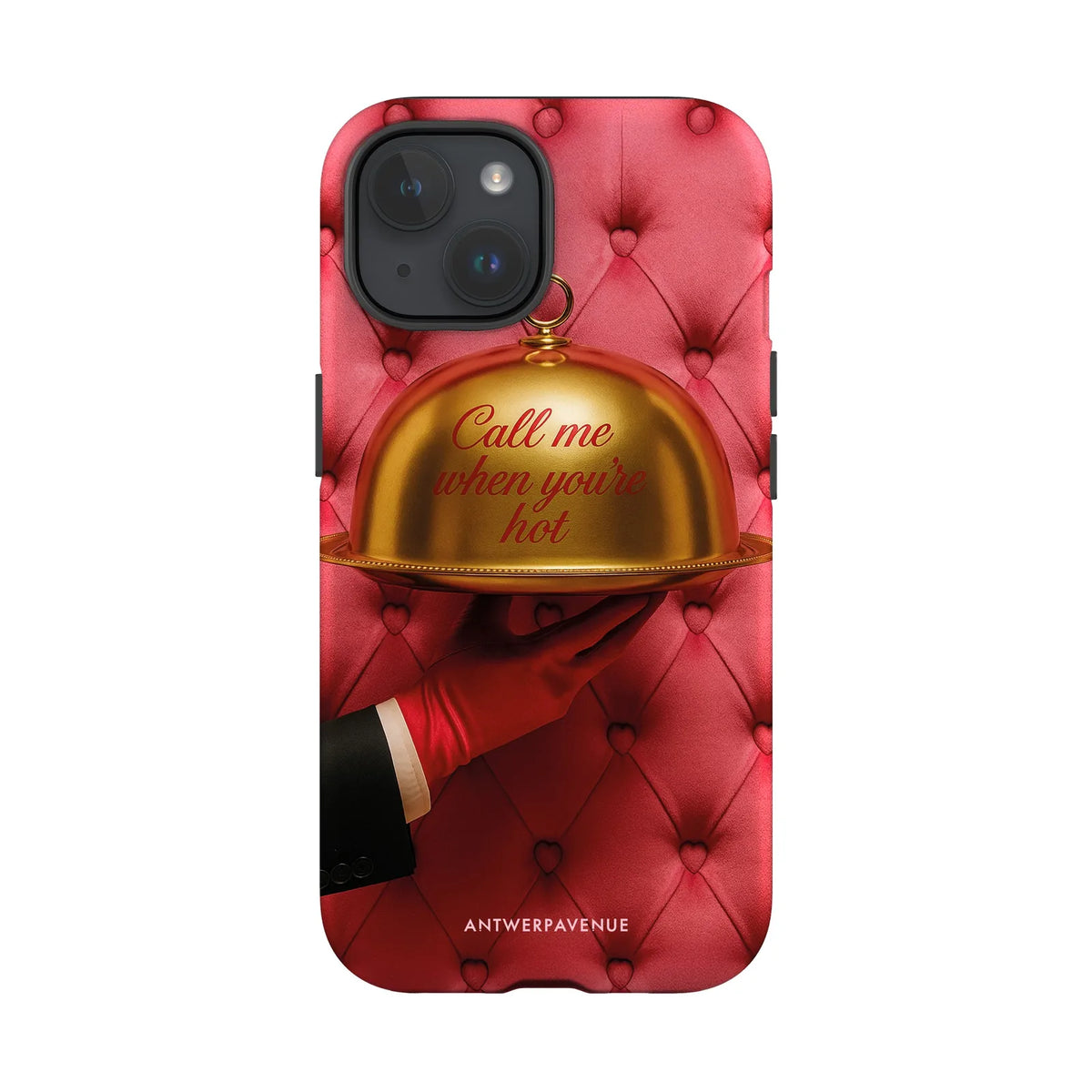 Call me when you're hot - Case - iPhone 15 mockup