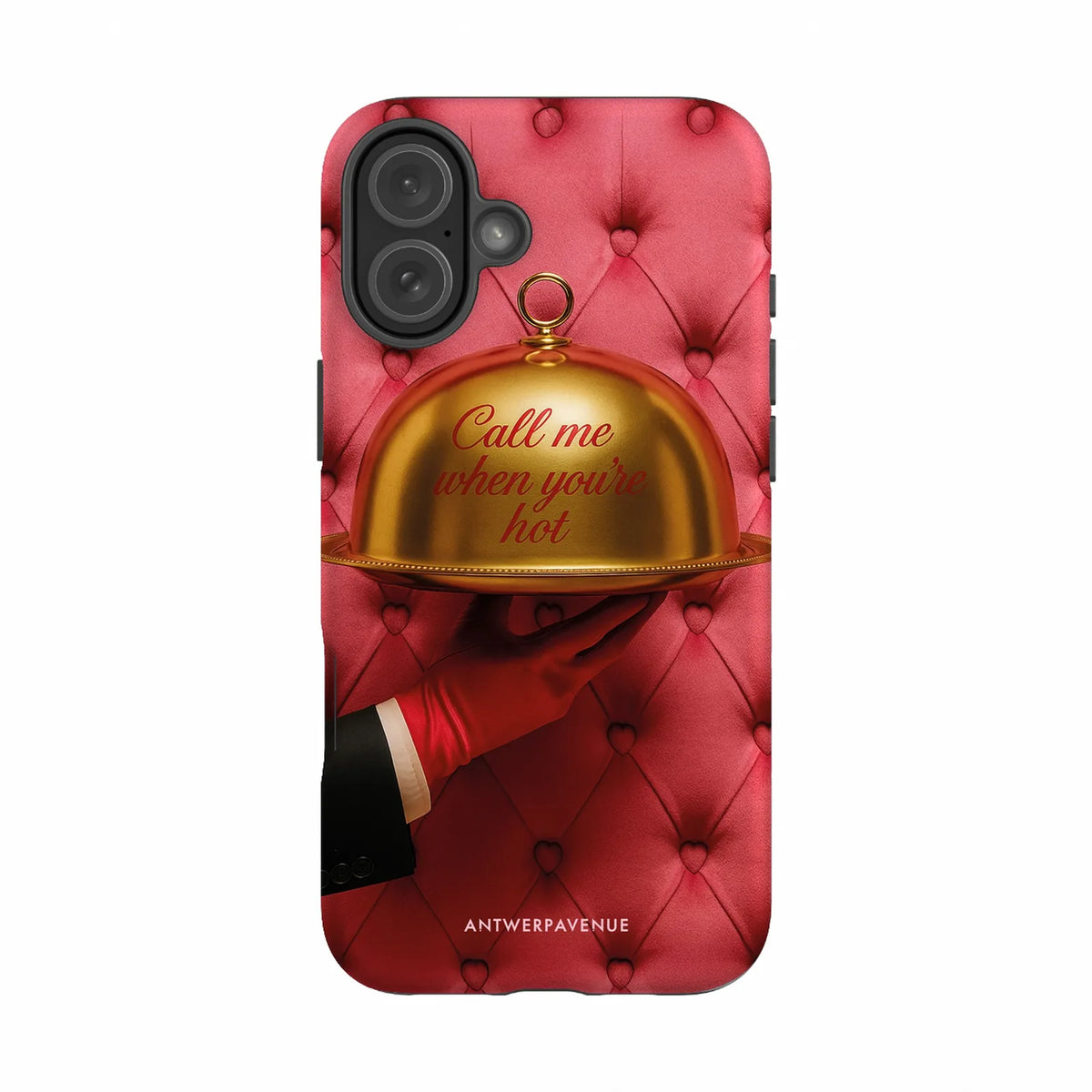 Call me when you're hot - Case - iPhone 16 Plus mockup