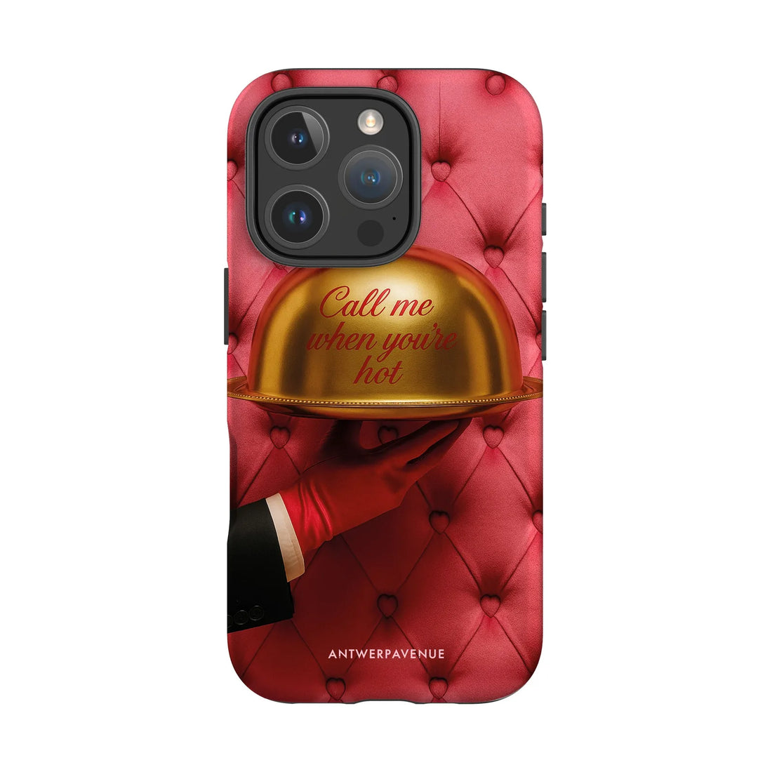 Call me when you're hot - Case - iPhone 16 Pro mockup
