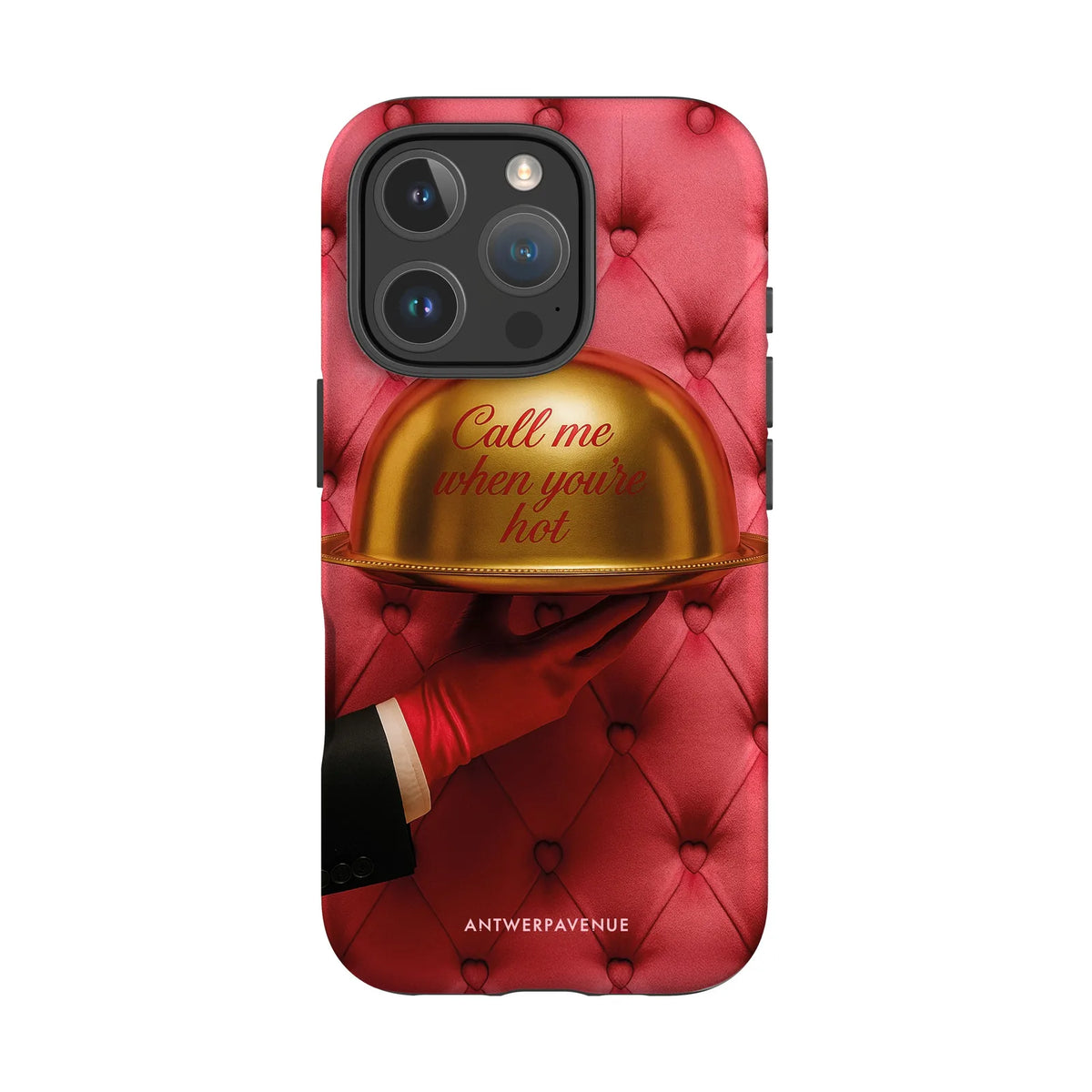 Call me when you're hot - Case - iPhone 16 Pro mockup