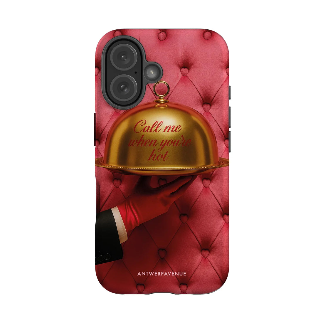 Call me when you're hot - Case - iPhone 16 mockup