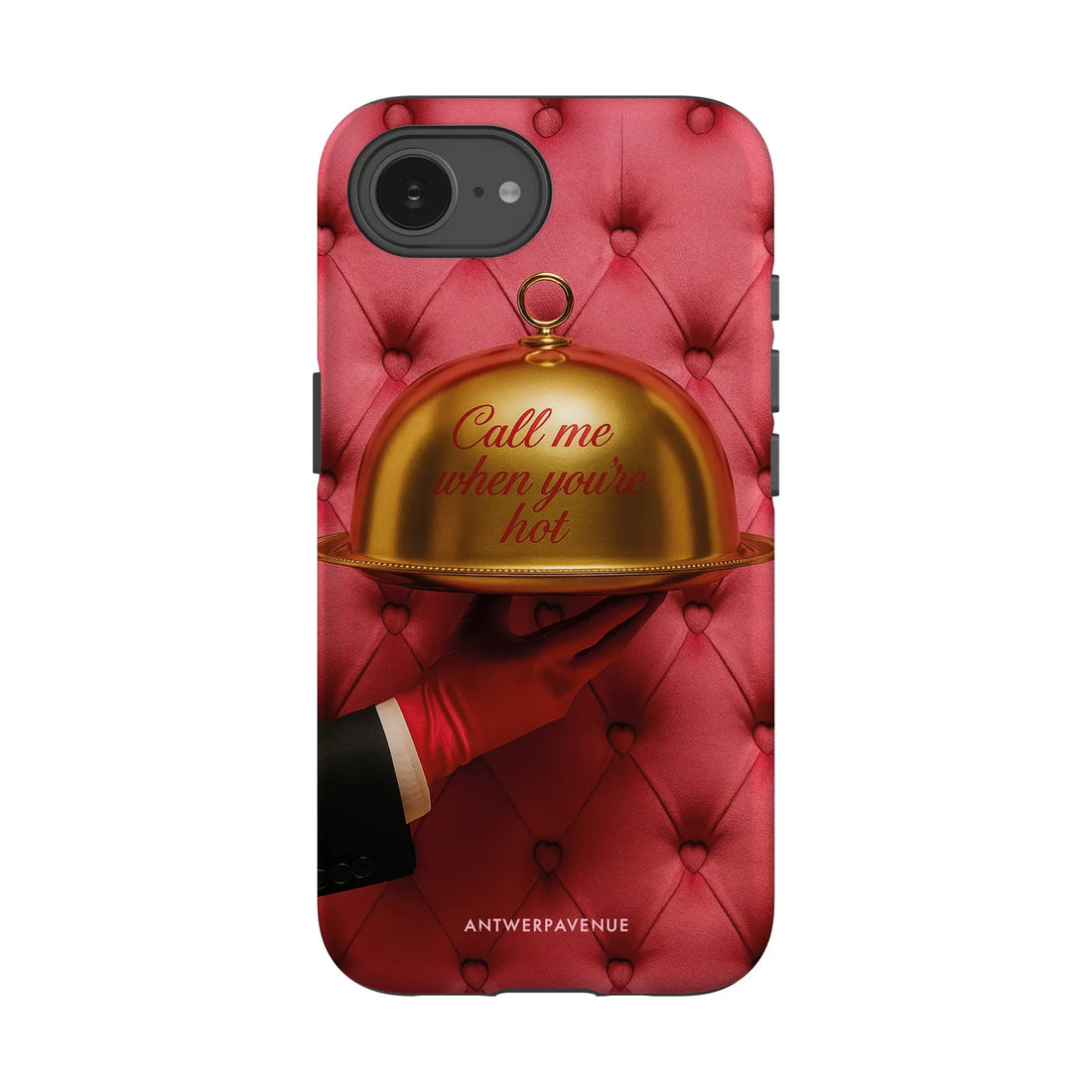 Call me when you're hot - Case - iPhone 16e mockup