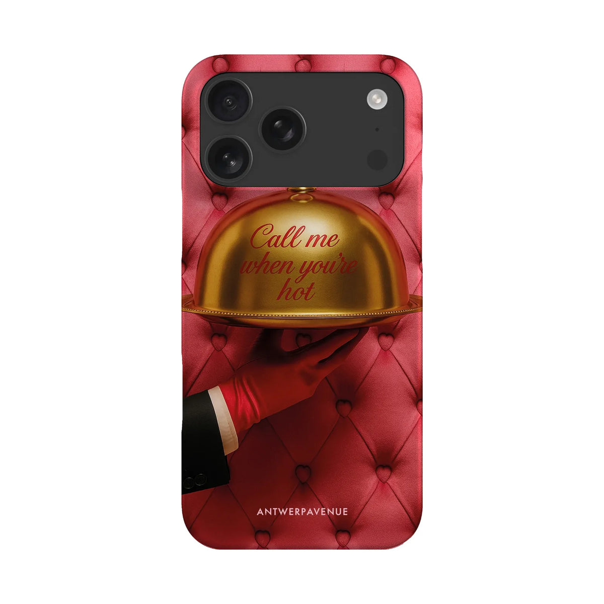 Call me when you're hot - Case - iPhone 17 Pro Max Snap mockup