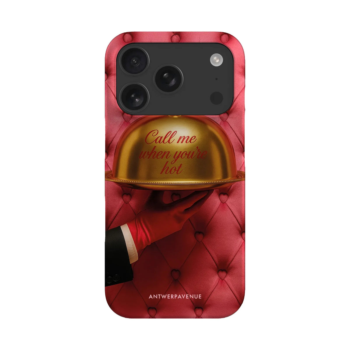 Call me when you're hot - Case - iPhone 17 Pro Snap mockup