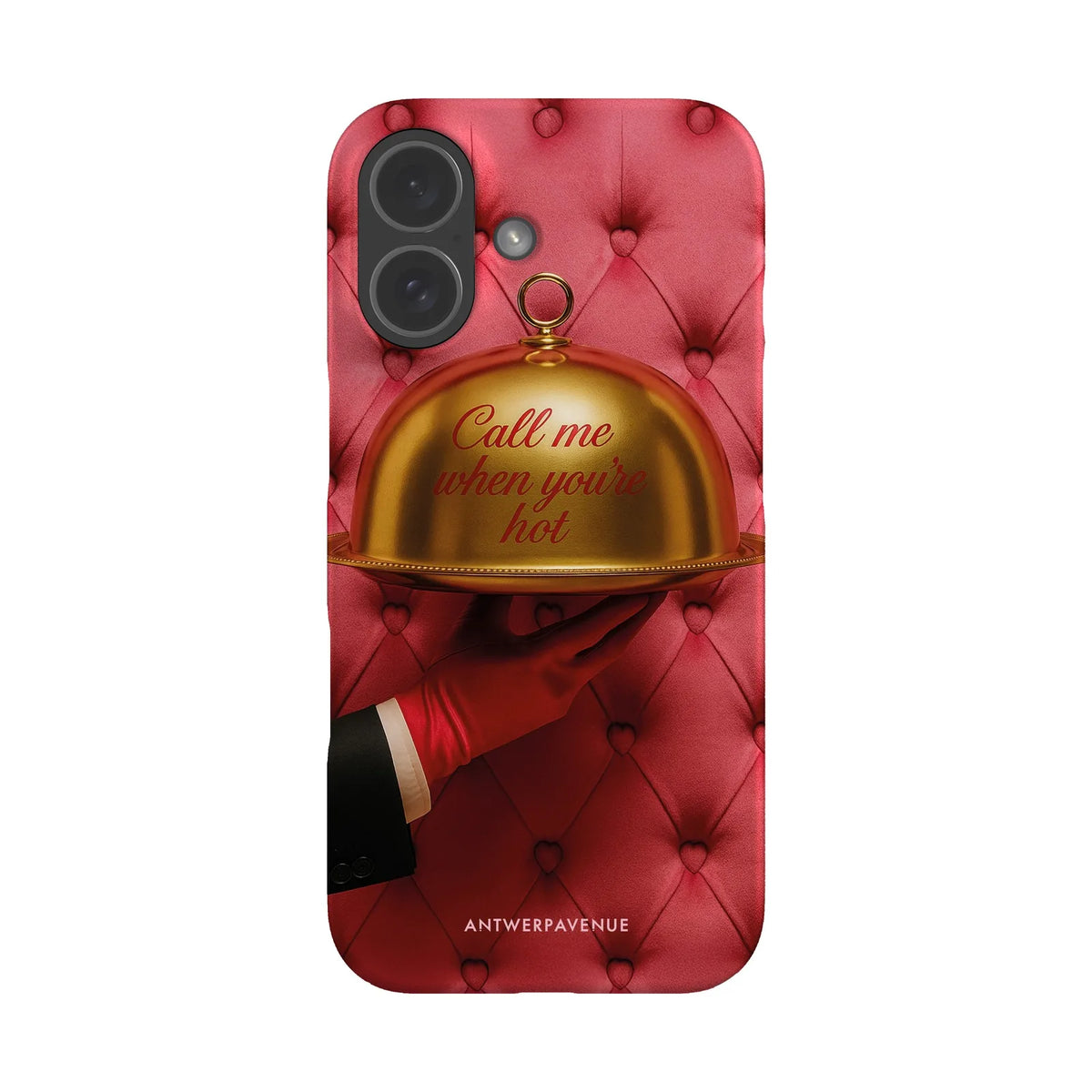 Call me when you're hot - Case - iPhone 17 Snap mockup