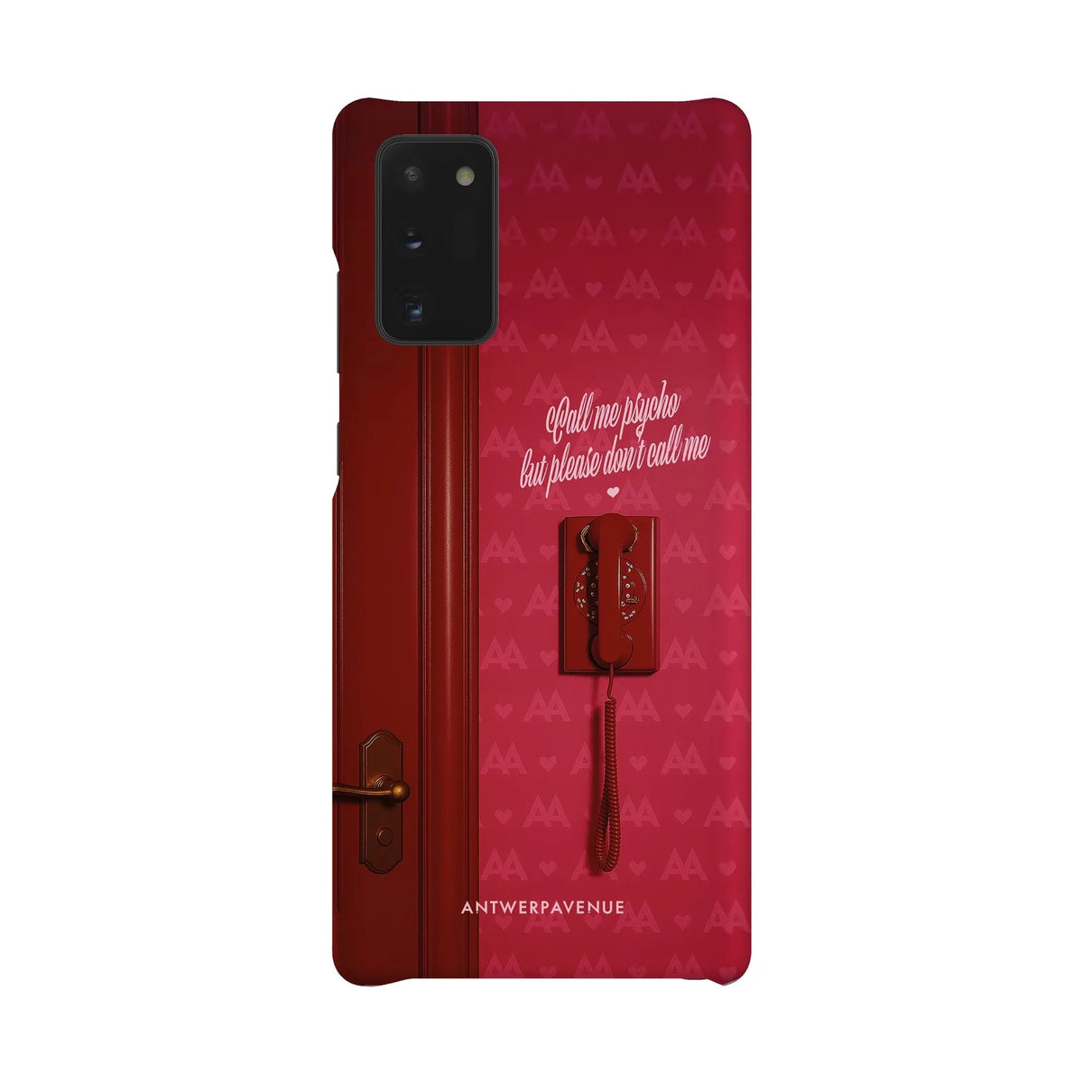 Call me psycho - Case - Galaxy Note 20 Snap mockup
