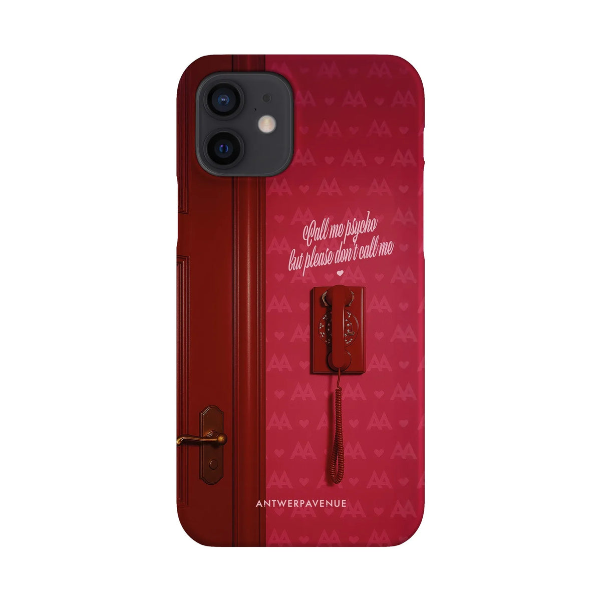 Call me psycho - Case - iPhone 12 Snap mockup