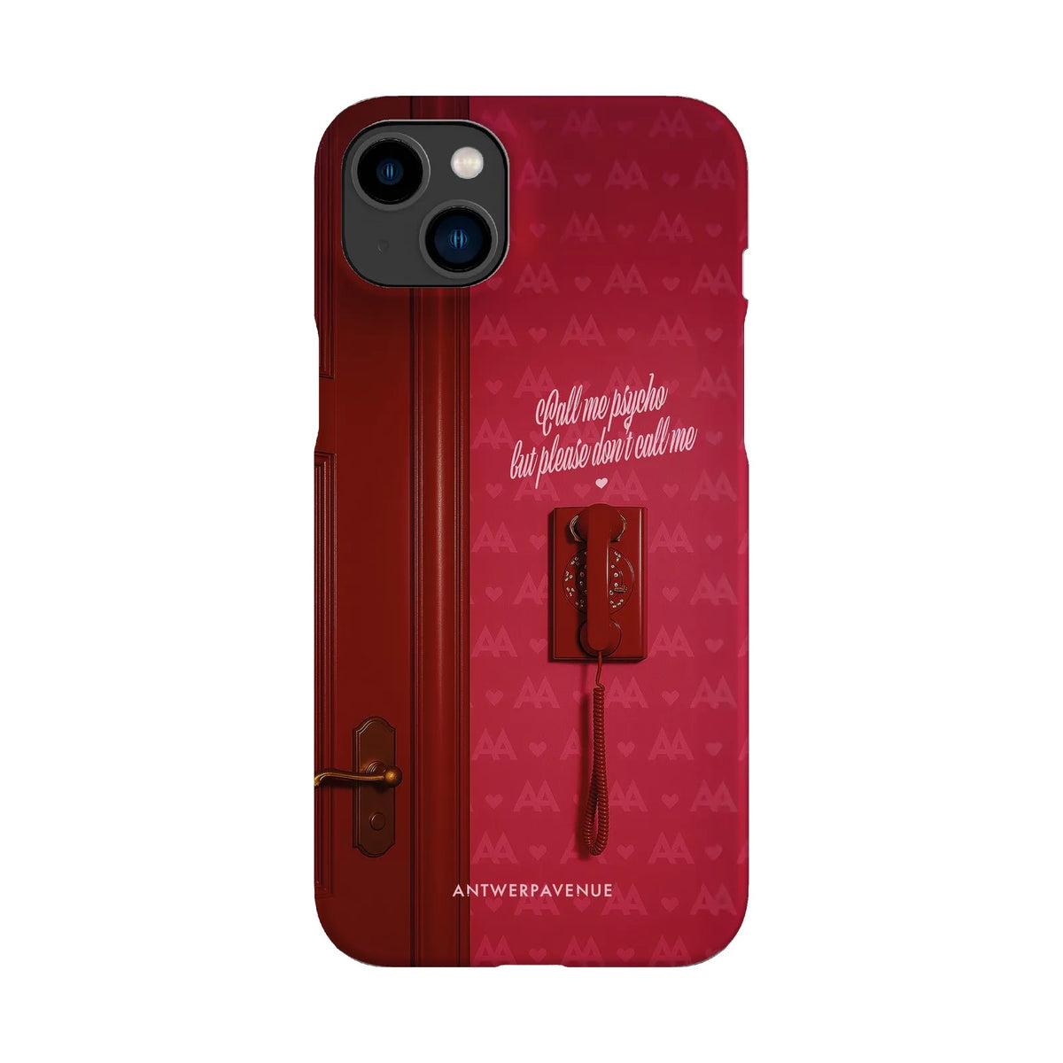 Call me psycho - Case - iPhone 14 Plus Snap mockup
