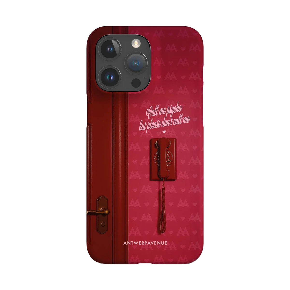 Call me psycho - Case - iPhone 15 Pro Max Snap mockup