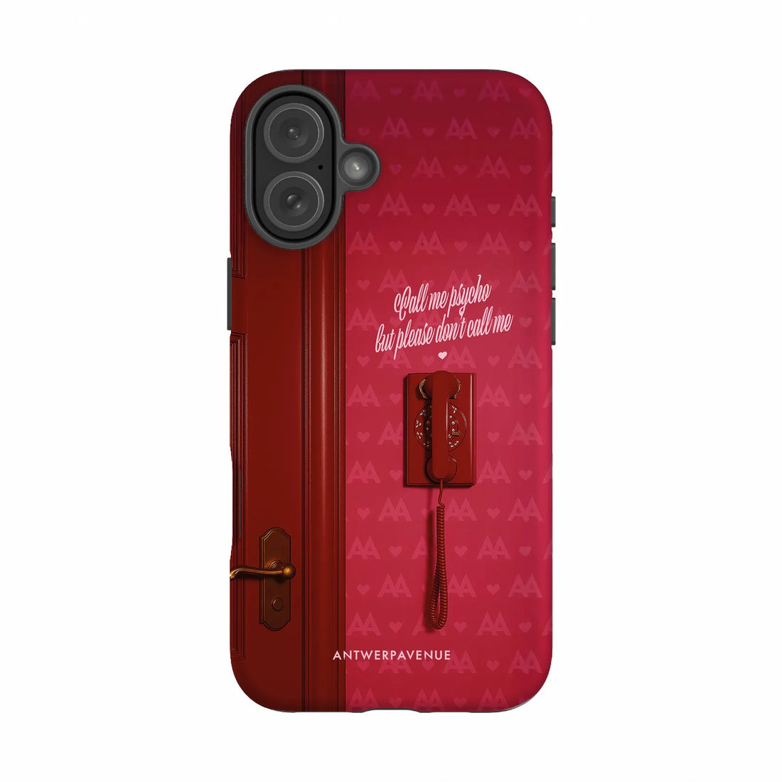Call me psycho - Case - iPhone 16 Plus mockup