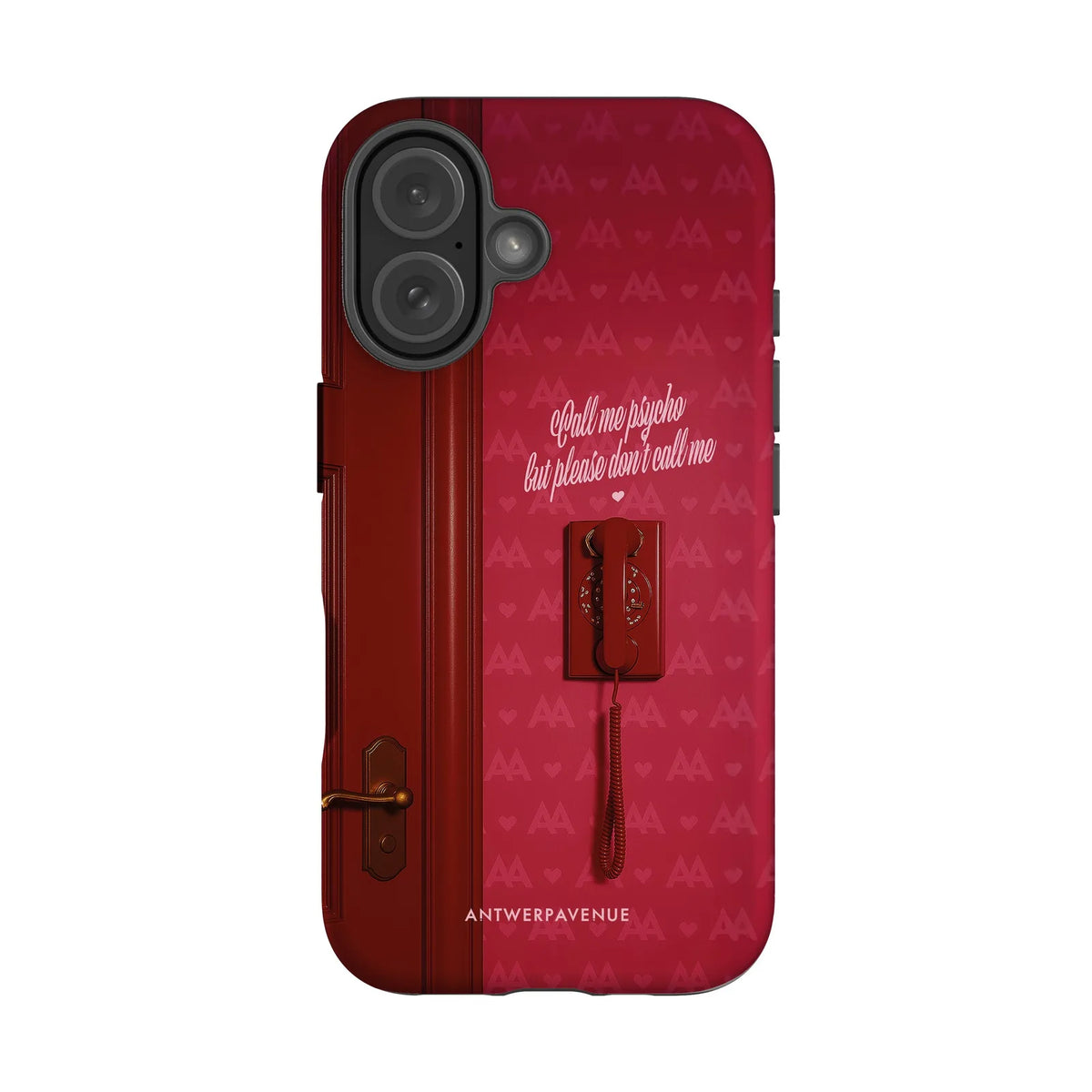 Call me psycho - Case - iPhone 16 mockup