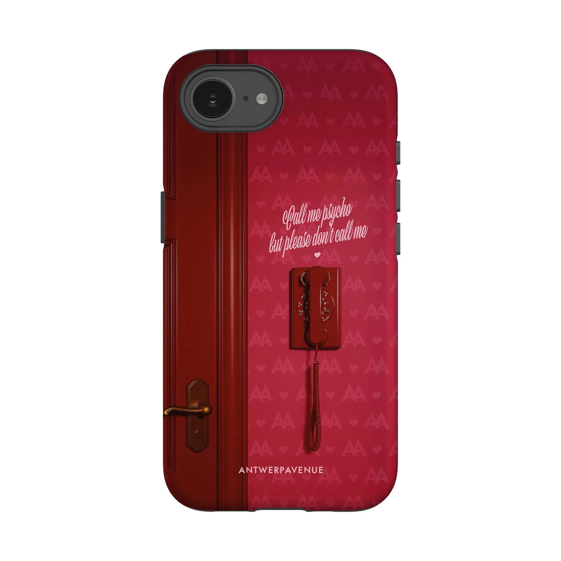 Call me psycho - Case - iPhone 16e mockup