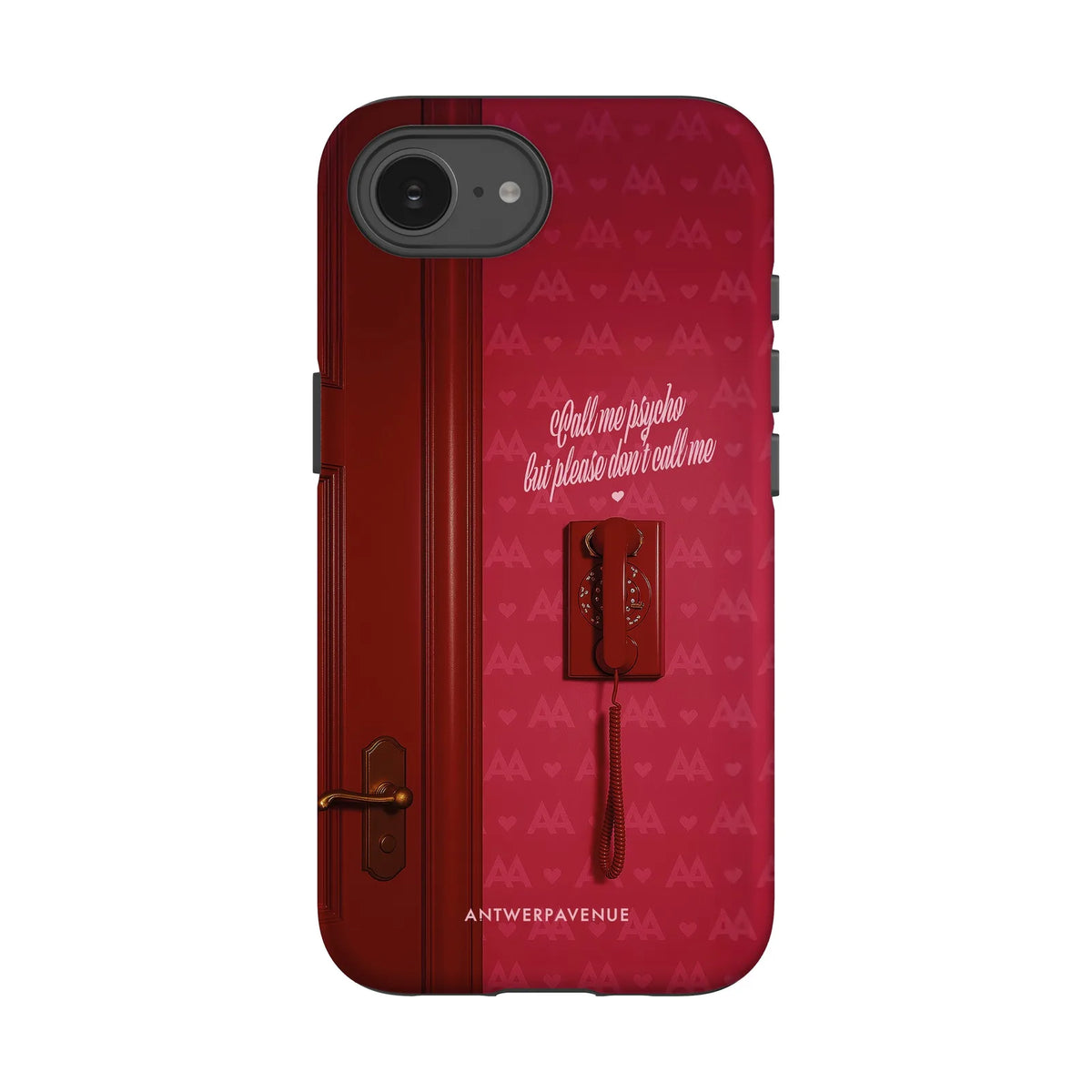 Call me psycho - Case - iPhone 16e mockup