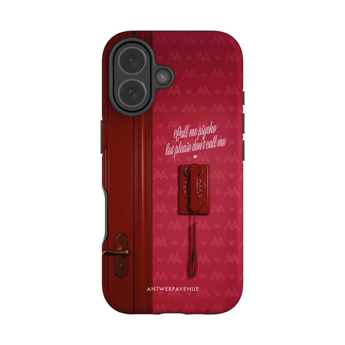 Call me psycho - Case - iPhone 17 mockup