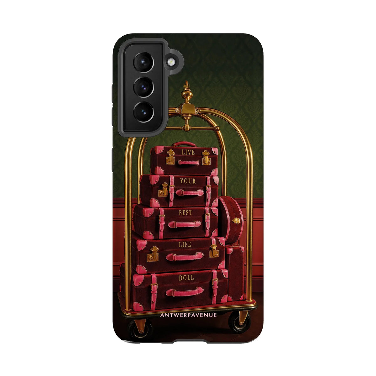 Live your best life doll - Case - Galaxy S21 mockup