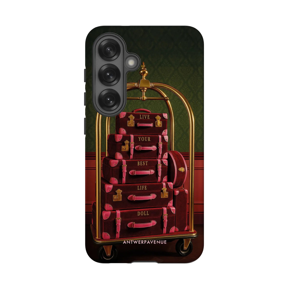 Live your best life doll - Case - Galaxy S25 mockup