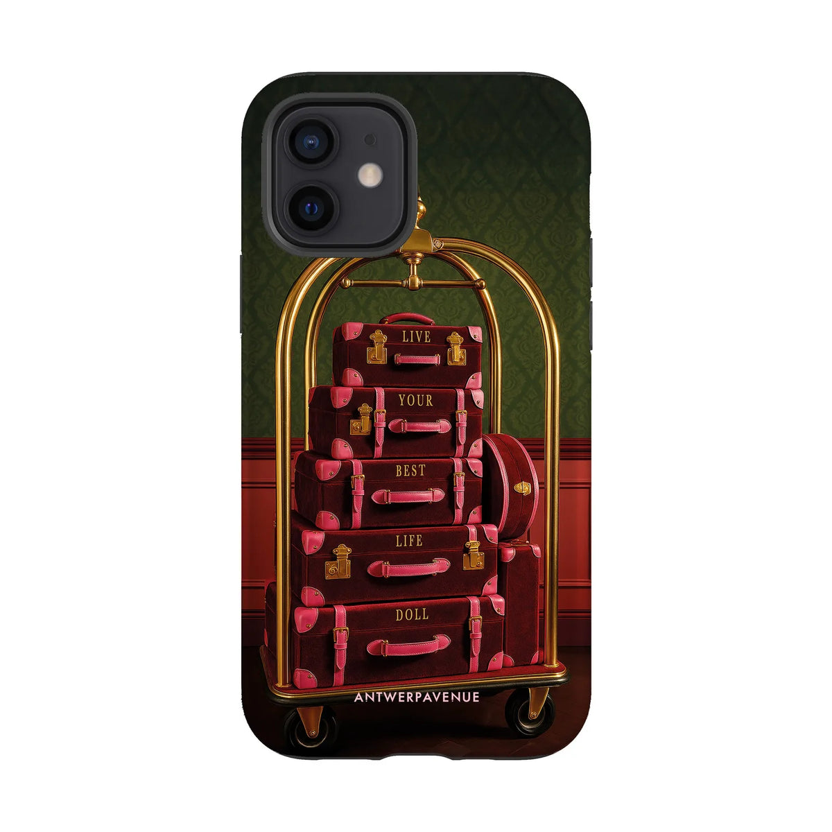 Live your best life doll - Case - iPhone 12 mockup