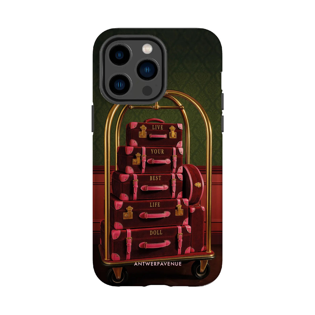 Live your best life doll - Case - iPhone 14 Pro Max mockup