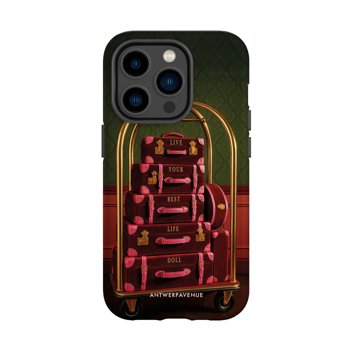 Live your best life doll - Case - iPhone 14 Pro mockup