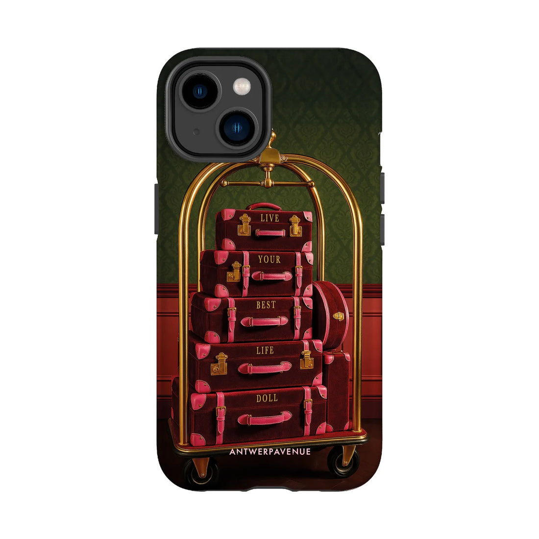 Live your best life doll - Case - iPhone 14 mockup