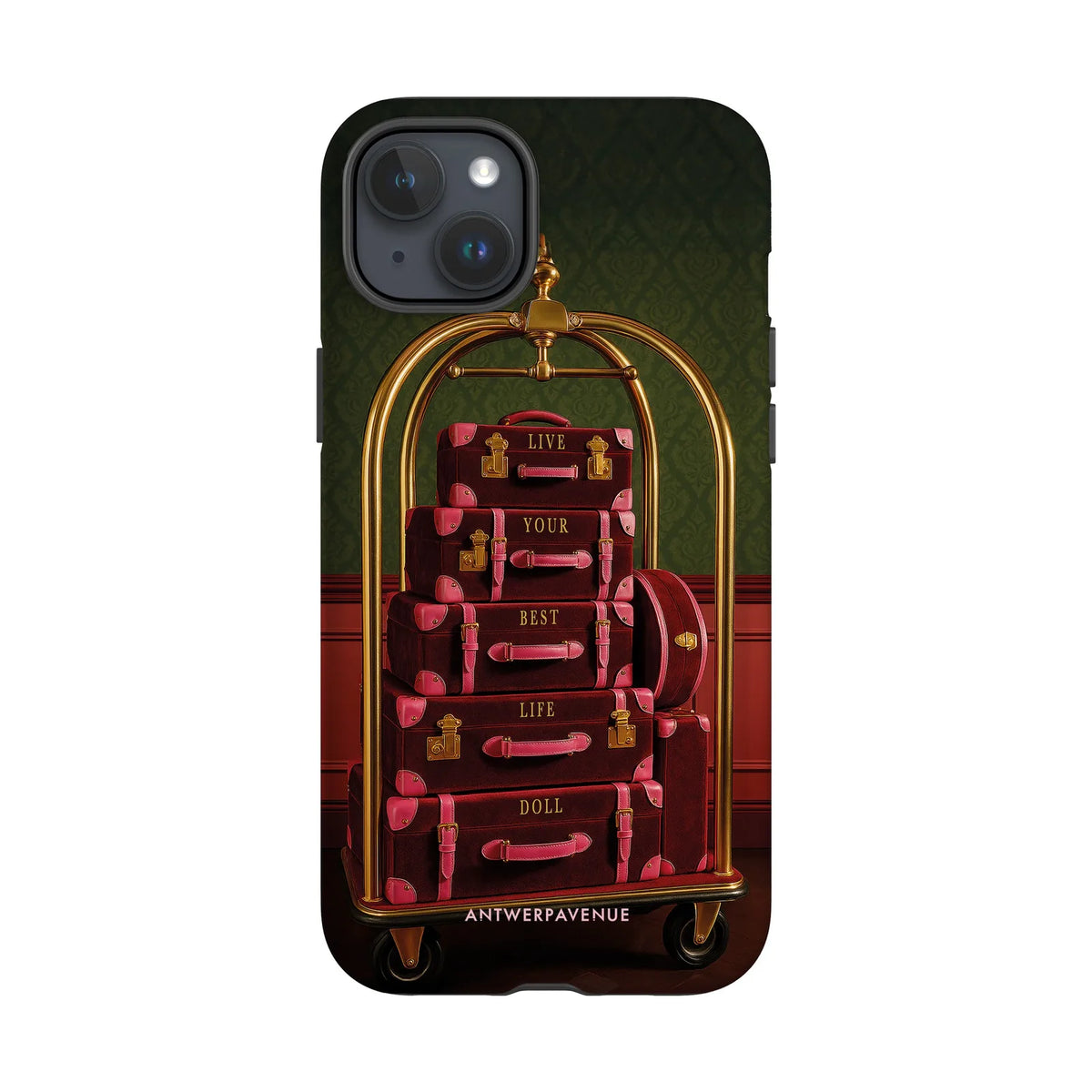 Live your best life doll - Case - iPhone 15 Plus mockup