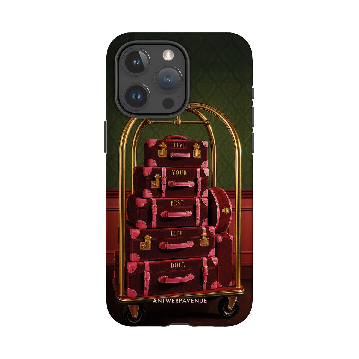 Live your best life doll - Case - iPhone 15 Pro Max mockup