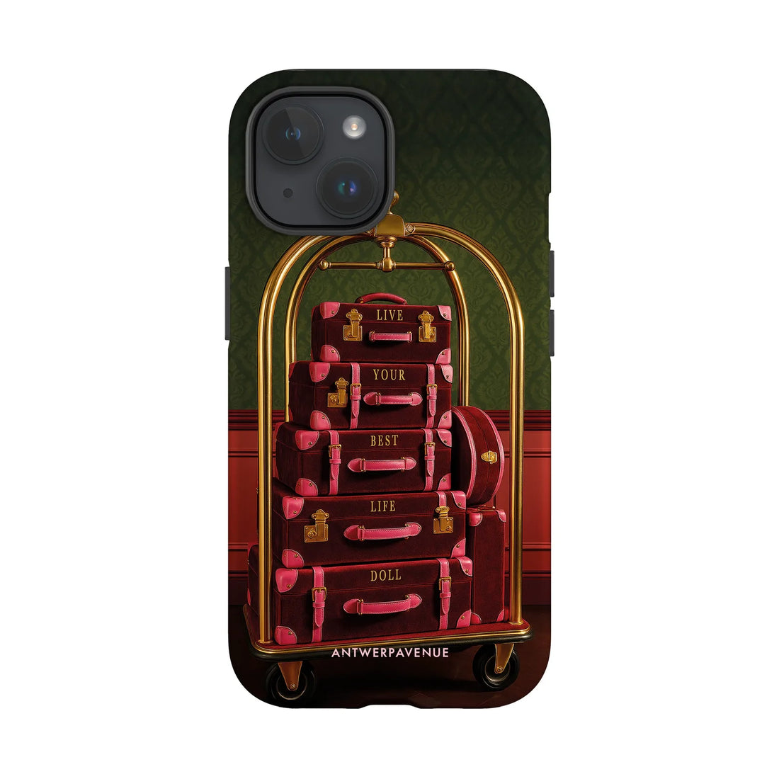 Live your best life doll - Case - iPhone 15 mockup