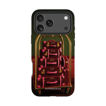 Live your best life doll - Case - iPhone Pro mockup